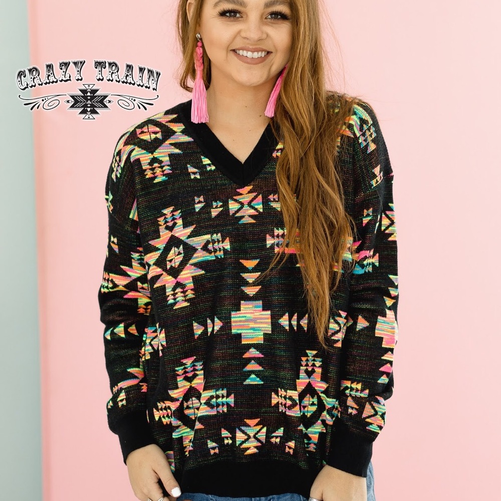Crazy Train Badlands Knit Top